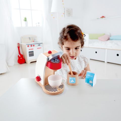  Đồ Chơi Máy Pha Cafe Màu Trắng Hape E3146A 