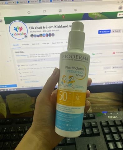  Xịt chống nắng Bioderma 
