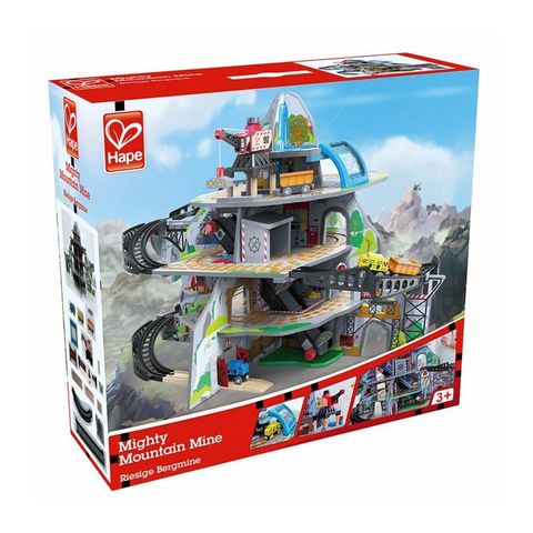  E3753A-Đồ chơi bộ đường ray khai thác công trình đa tầng HAPE 