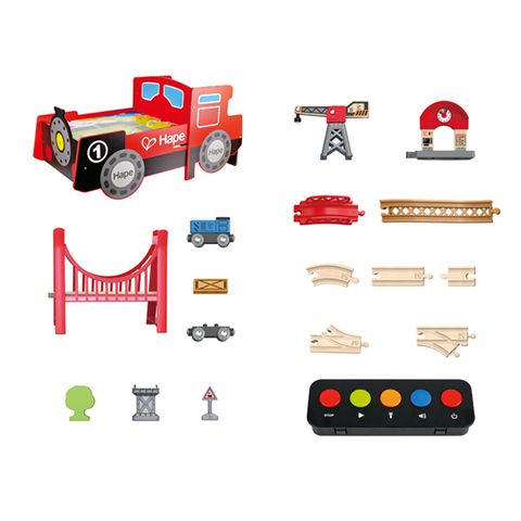  E3769-23win08 com bộ bàn xếp và tương tác động cơ xe lửa HAPE 