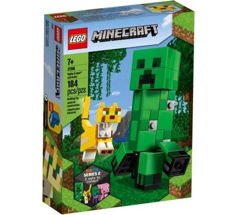  LEGO 21156 Bigfig Creeper and Ozelot 