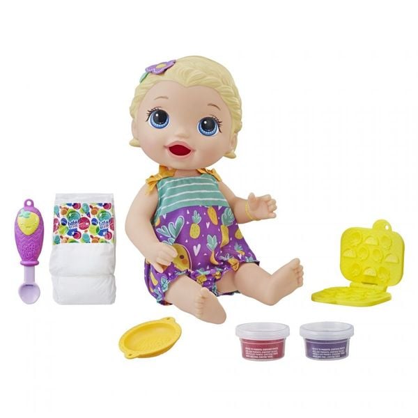 Búp bê trẻ em Baby Alive E5841 Bé Lily Tập Ăn Dặm