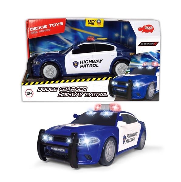  203714017 Đồ Chơi Xe Cảnh Sát DICKIE TOYS Dodge Charger Highway Patrol 