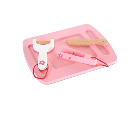  Đồ chơi bộ bếp màu hồng anh đào cao cấp Hape - E8170A 