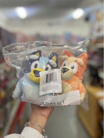  Đồ chơi gấu bông Bluey & Bingo Duo Stuffed Animals - 2pack (13066) 