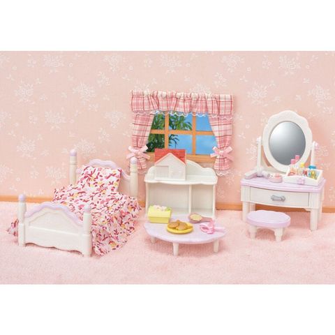  Bộ đồ chơi phòng ngủ Sylvanian Family Calico Critters - Bedroom & Vanity Set 