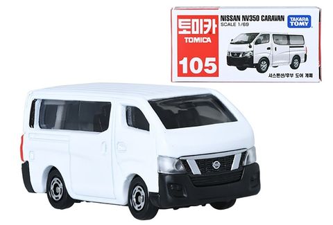  Tomica 105 Nissan NV350 Caravan mau trang 