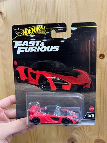  JBL92/HNW46 Hot Wheels Premium Fast&Furious MCLAREN SENNA 