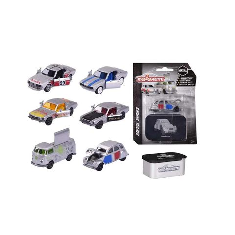  Xe Mô Hình Cổ Điển Cao Cấp MAJORETTE Vintage Deluxe Metal Series 