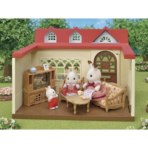  Đồ chơi Nhà Sylvanian Family RASPBERRY HOUSE Epoch Calico Critters 