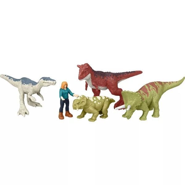 Xe chở khủng long Jurassic World Dominion Minis Clash Pack Special Edition Carnotaurus 