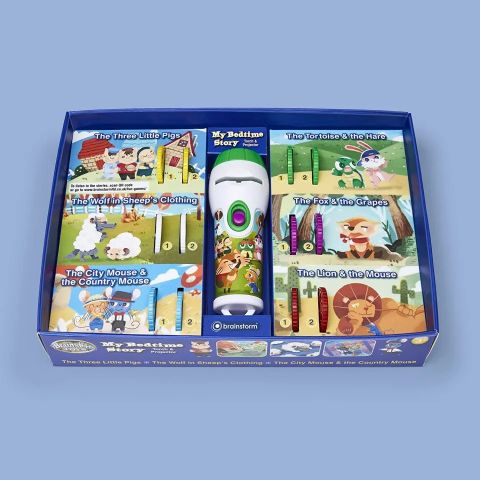  Đồ chơi đèn pin kể chuyện Brainstorm E2081 My Bedtime Story Torch & Projector 