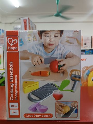  Bộ đồ chơi 10 món chơi cắt rau củ quả Hape E3154A 