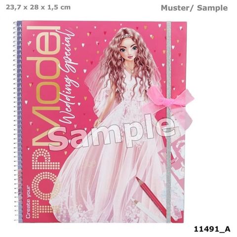  BST thiết kế trang phục cưới kèm sticker TopModel 11491 