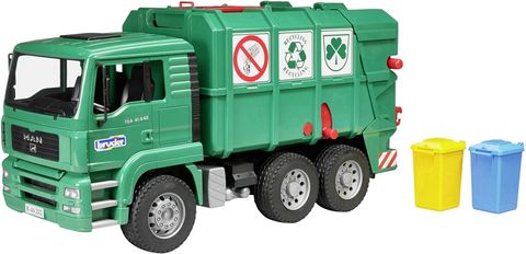  Xe rác xanh MAN TGA 1:16 