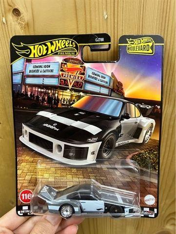  Xe mô hình JBL17 Hot Wheels Boulevard Porsche 935 - Black 