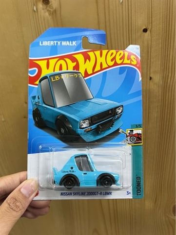  HXR17 Hot Wheels Basic Car Nissan Skyline 2000GT-R LBWK Blue 