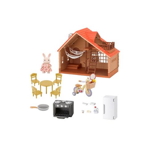  Đồ chơi Nhà Sylvanian Families Log Cabin Gift Set B Epoch EP-2917 