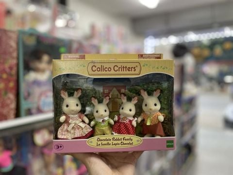  Calico Critters Hopscotch Rabbit Family Sylvanian Families 