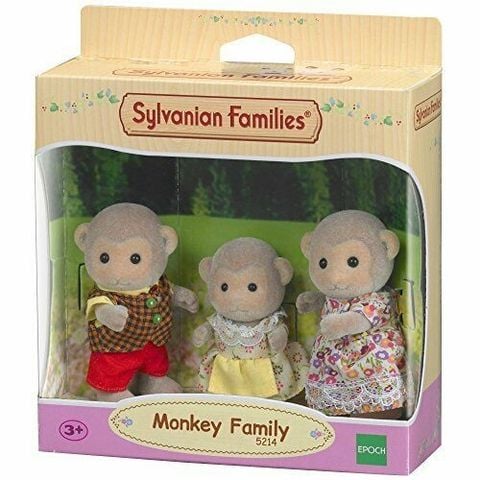  5214 Sylvanian Families Gia Đình Nhà Khỉ Monkey Family 