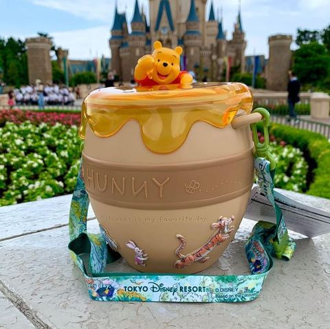  Túi đựng Popcorn Disney Sea gấu Winnie Pooh 