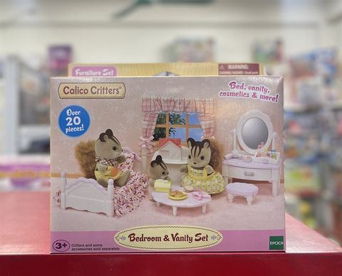  Sylvanian Family Calico Critters - Bedroom & Vanity Set 