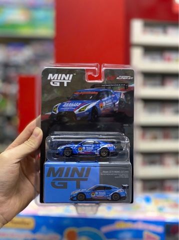  Xe mô hình Mini GT Nissan GT-R NISMO GT3 #56 KONDO RACING 2022 Super GT Series 