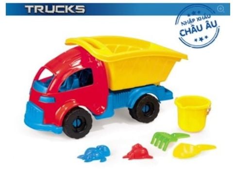  6025 - Bộ xe tải chơi cát PITBULL - 6025 