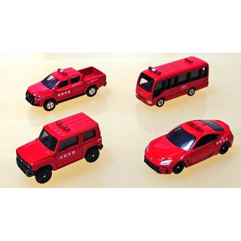  Tomica Fire Truck Set 
