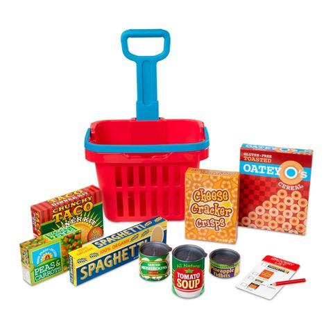  Fill & Roll Grocery Basket Play Set #4073 