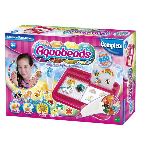 Ghép hình hạt nhựa Aquabeads Bút cầu vồng 79118