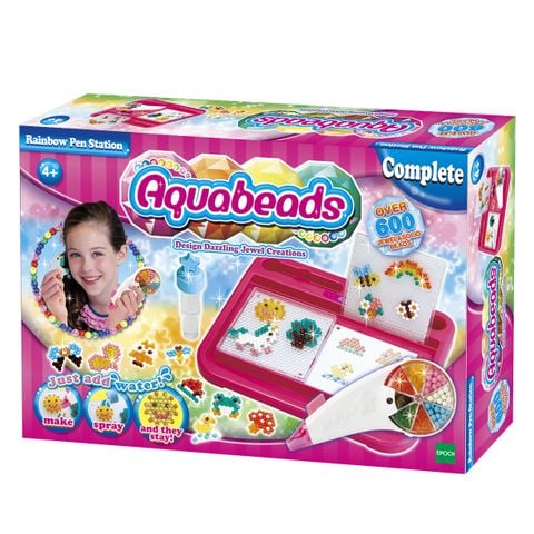  Ghép hình hạt nhựa Aquabeads - bút cầu vồng 79118 