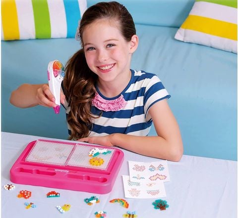  Ghép hình hạt nhựa Aquabeads - bút cầu vồng 79118 
