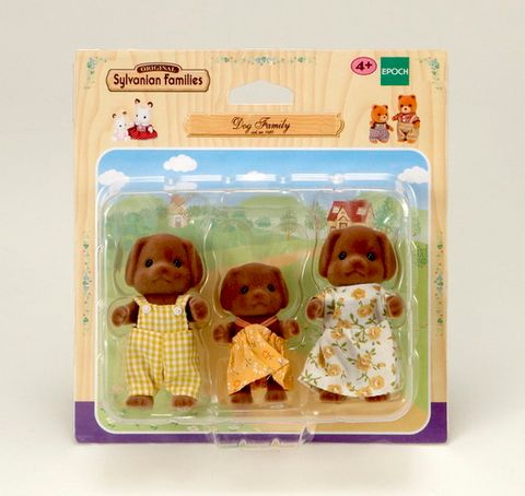  Gia đình Chó nâu Sylvanian Families 1460 Dog Family Set 