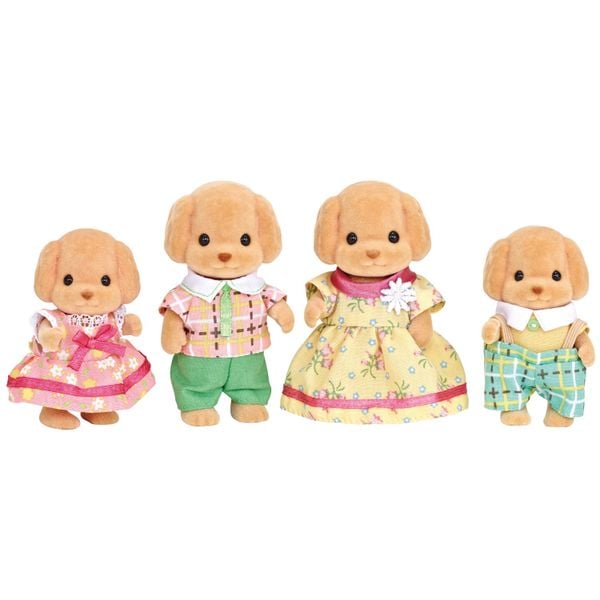 Gia đình chó Poodle Sylvanian Families 5259 Toy Poodle Family