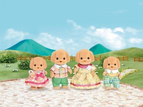  5259 Sylvanian Families Toy Poodle Family 