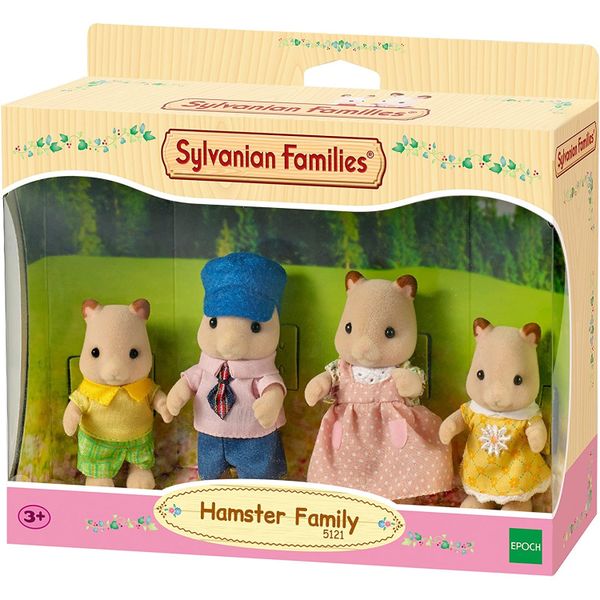 Gia đình chuột Hamster Family 4 người Sylvanian Families 3584