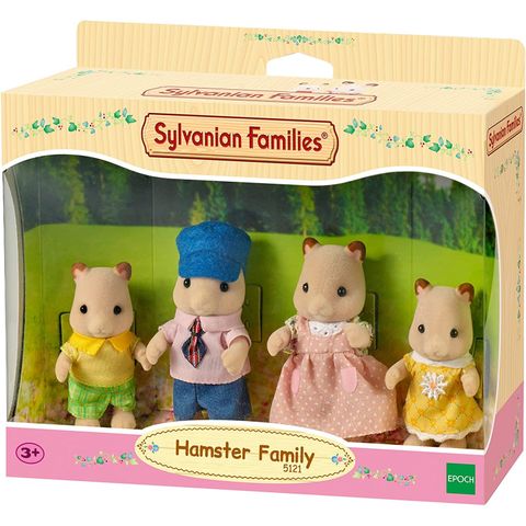  Gia Đình Chuột Hamster Family Sylvanian Families 3584 