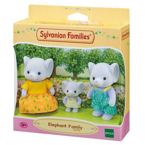  Gia đình nhà voi Elephant Family Sylvanian Families 5376 