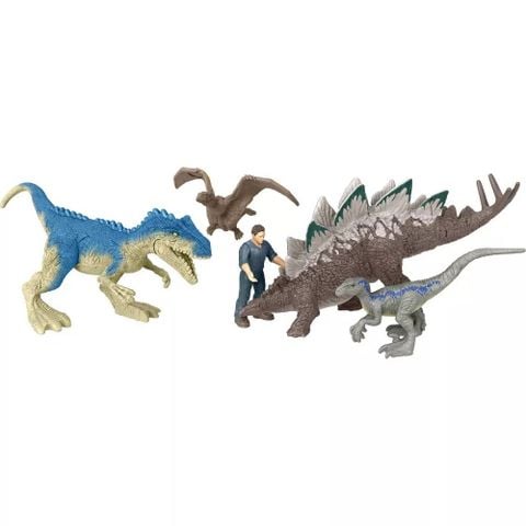  Xe chở khủng long Jurassic World Dominion Minis Chaotic Cargo Dinosaur Figure 