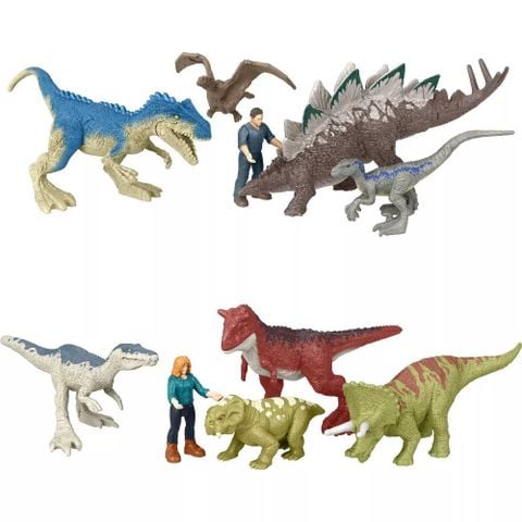  Xe chở khủng long Jurassic World Dominion Minis Clash Pack Special Edition Carnotaurus 