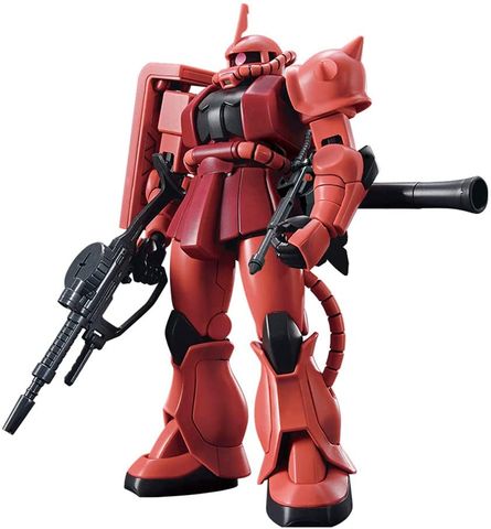  HGUC Mobile Suit Gundam Char Zaku II 1/144 Scale 