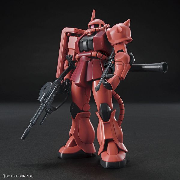 HGUC Mobile Suit Gundam Char Zaku II 1/144 Scale