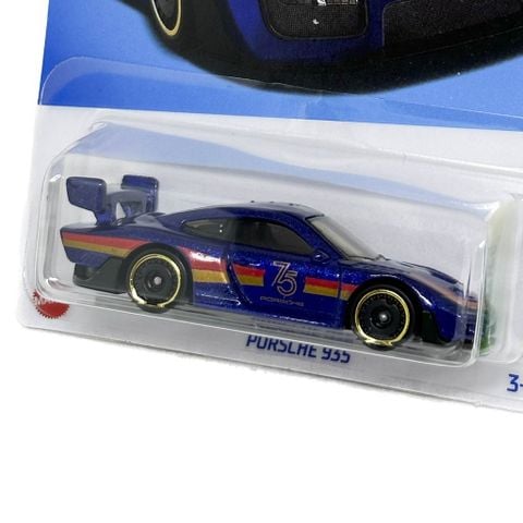  Xe mô hình HKH96 Hot Wheels Porsche 935 - Blue 