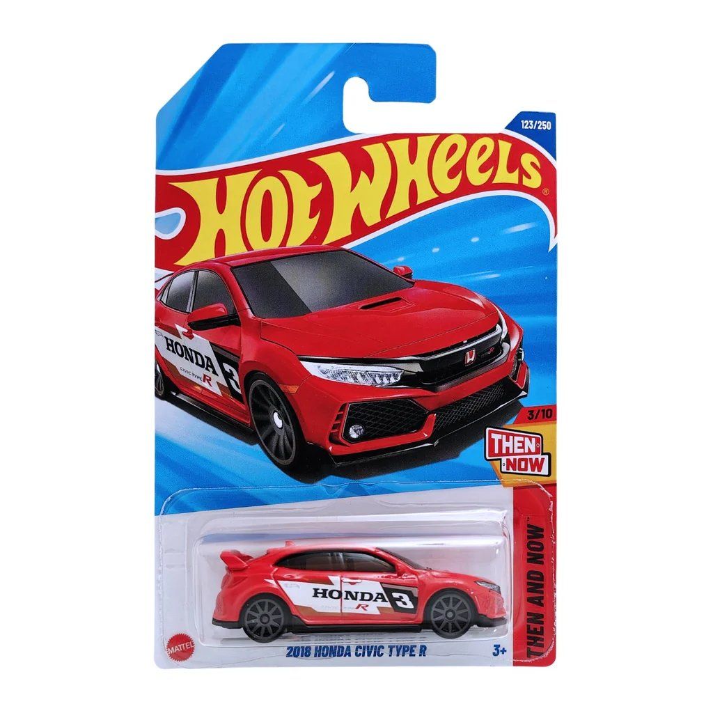  HYY64 Siêu xe Hot Wheels 2018 Honda Civic Type R 