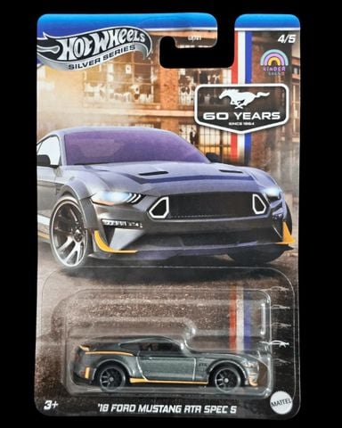  JBY53/GRT01 Xe mô hình Hot Wheels 18 Ford Mustang RTR SPEC5 