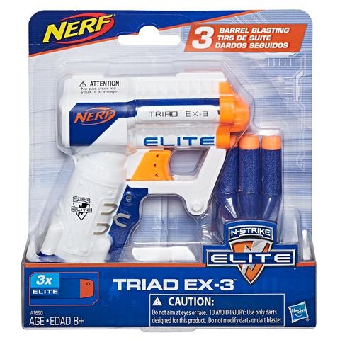  Nerf N-Strike Elite Triad EX-3 