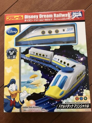  Đồ chơi TAKARA TOMY PLARAIL Donald Duck Marine Shuttle 