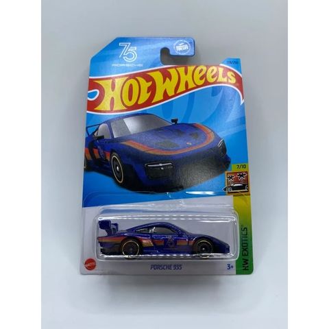  Xe mô hình HKH96 Hot Wheels Porsche 935 - Blue 