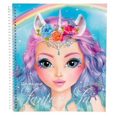  TM45298 BST sticker thiết kế thời trang Create Your Fantasy Face Sticker Book 